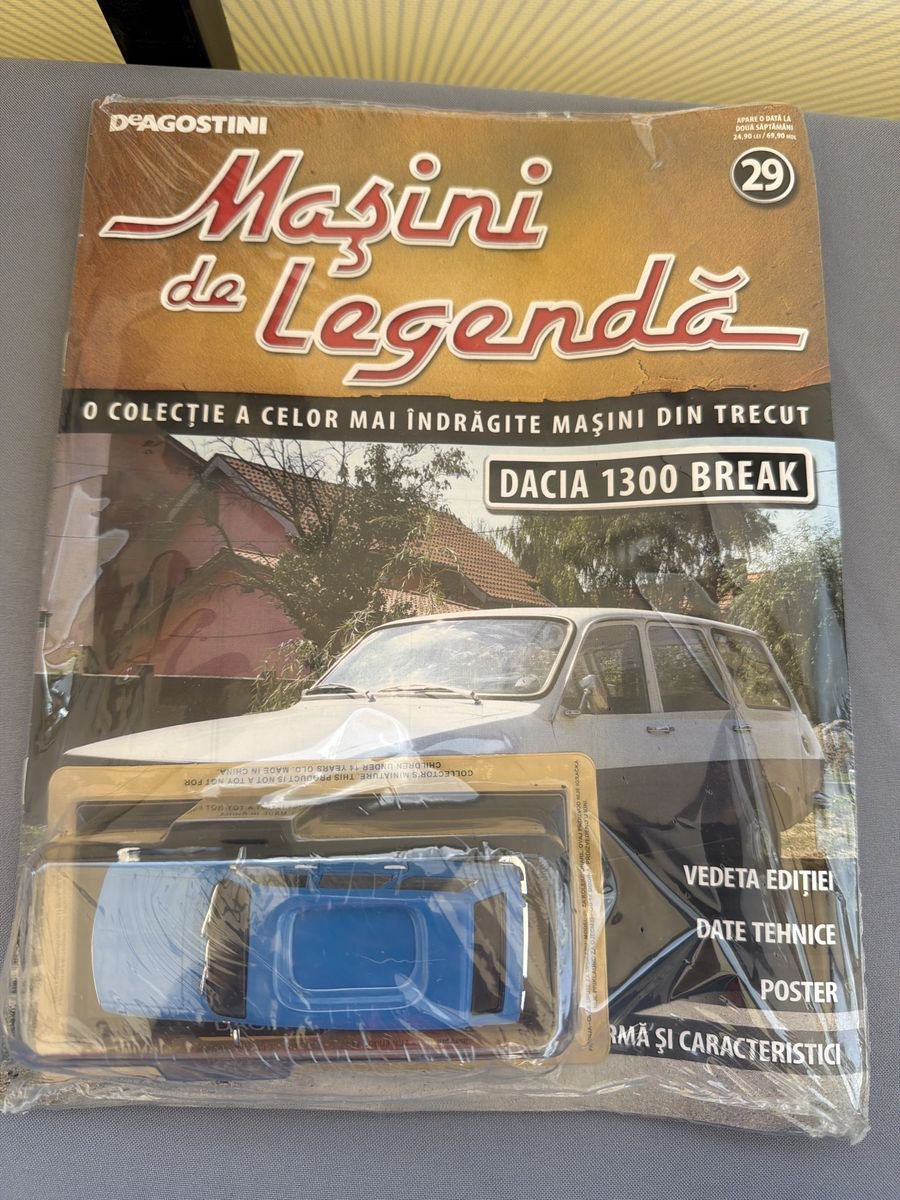 Dacia 1300 break macheta auto scara 1:43 Deagostini Masini de Legenda