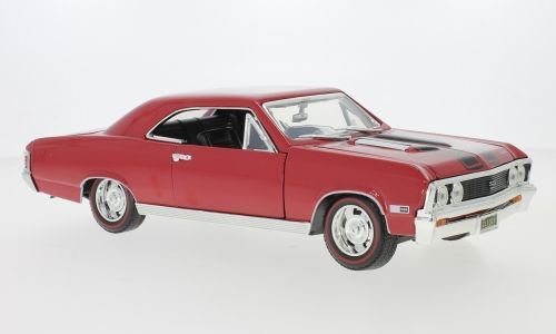 Chevrolet Chevelle SS 396 rosu/negru 1:18 MotorMax