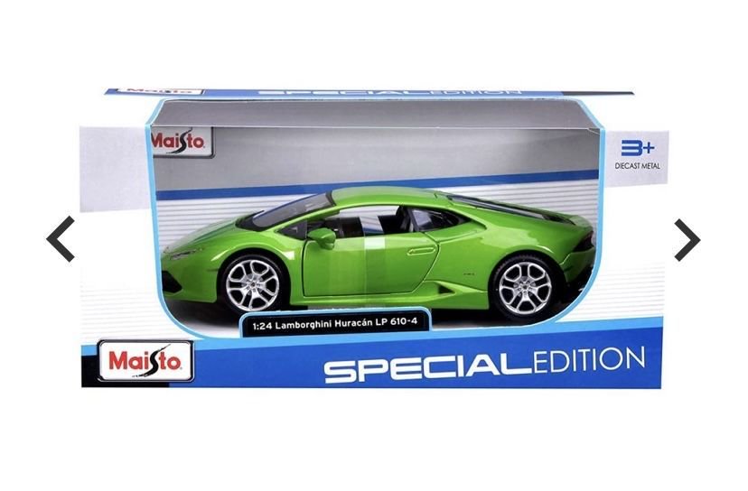 MAISTO LAMBORGHINI HURACAN LP 610-4 an 2014 machetă colectie sc 1:24
