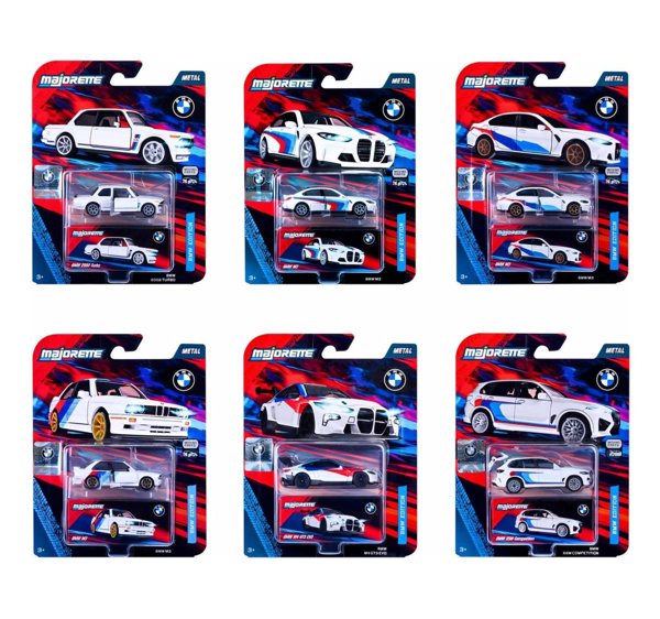 Macheta BMW 1:64 Majorette – Deluxe Edition Mouving Parts -Diverse Modele