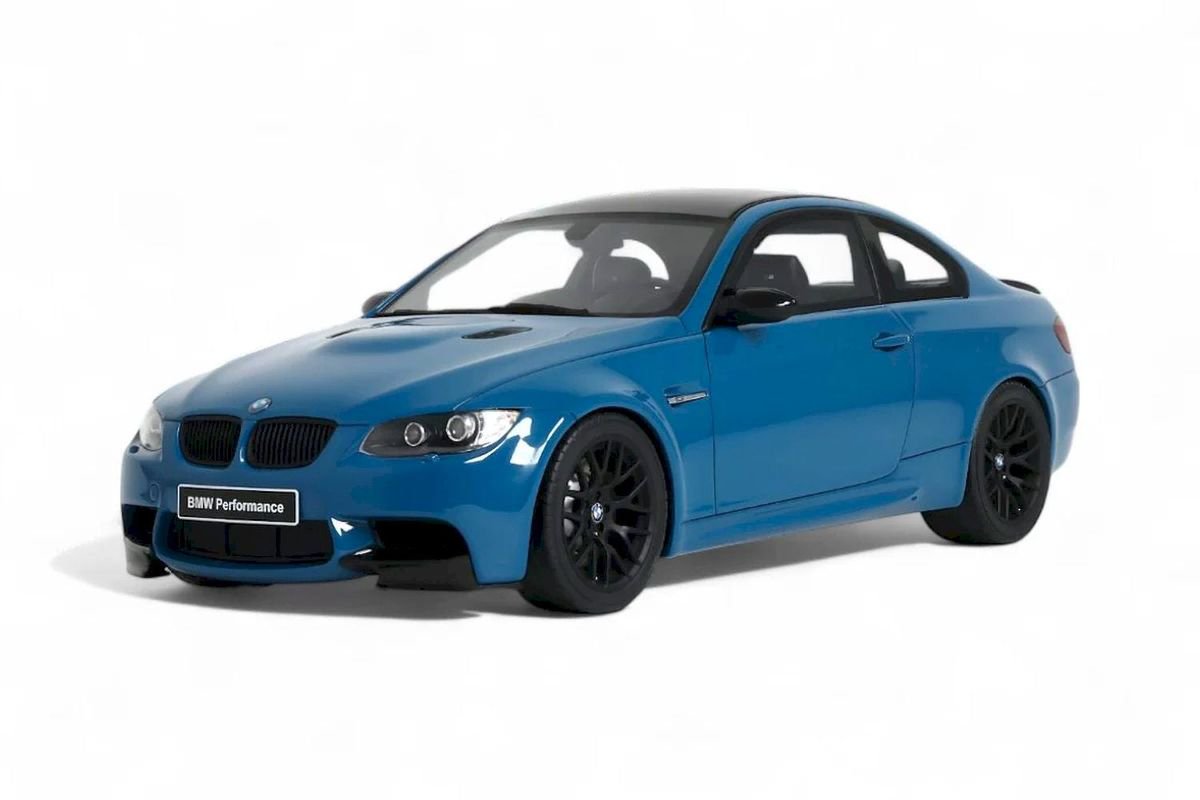 BMW M3 (E92) Laguna Seca Blue 2007 1:18 GT Spirit