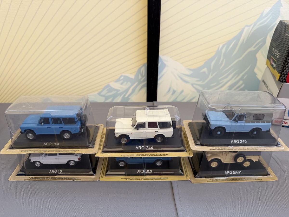 Aro macheta auto scara 1:43  Deagostini Masini de legenda