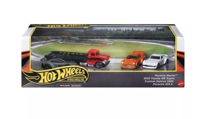 HOT WHEELS Premium set machete din metal scara 1:64