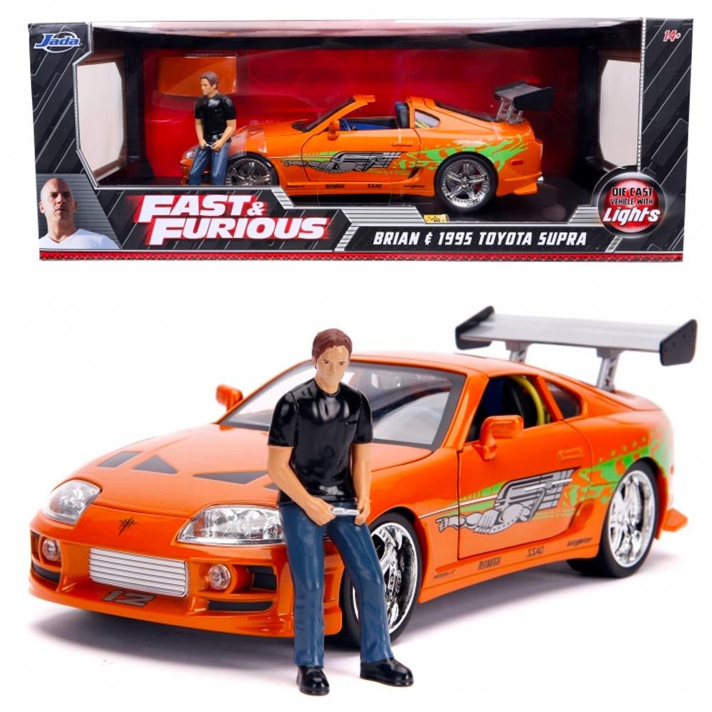 Macheta  Brian's Toyota Supra 1995 Fast & Furious 2001 1:18 Jada