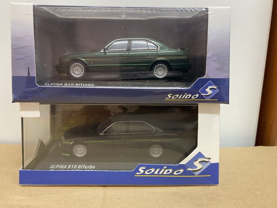 Solido BMW E34 ALPINA B10 BiTURBO macheta auto scara 1:43