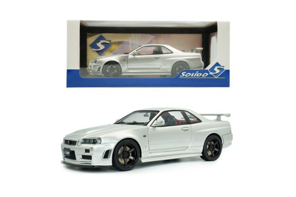 Macheta Nissan Skyline (R34) GT-R Z-Tune 1:18 Solido