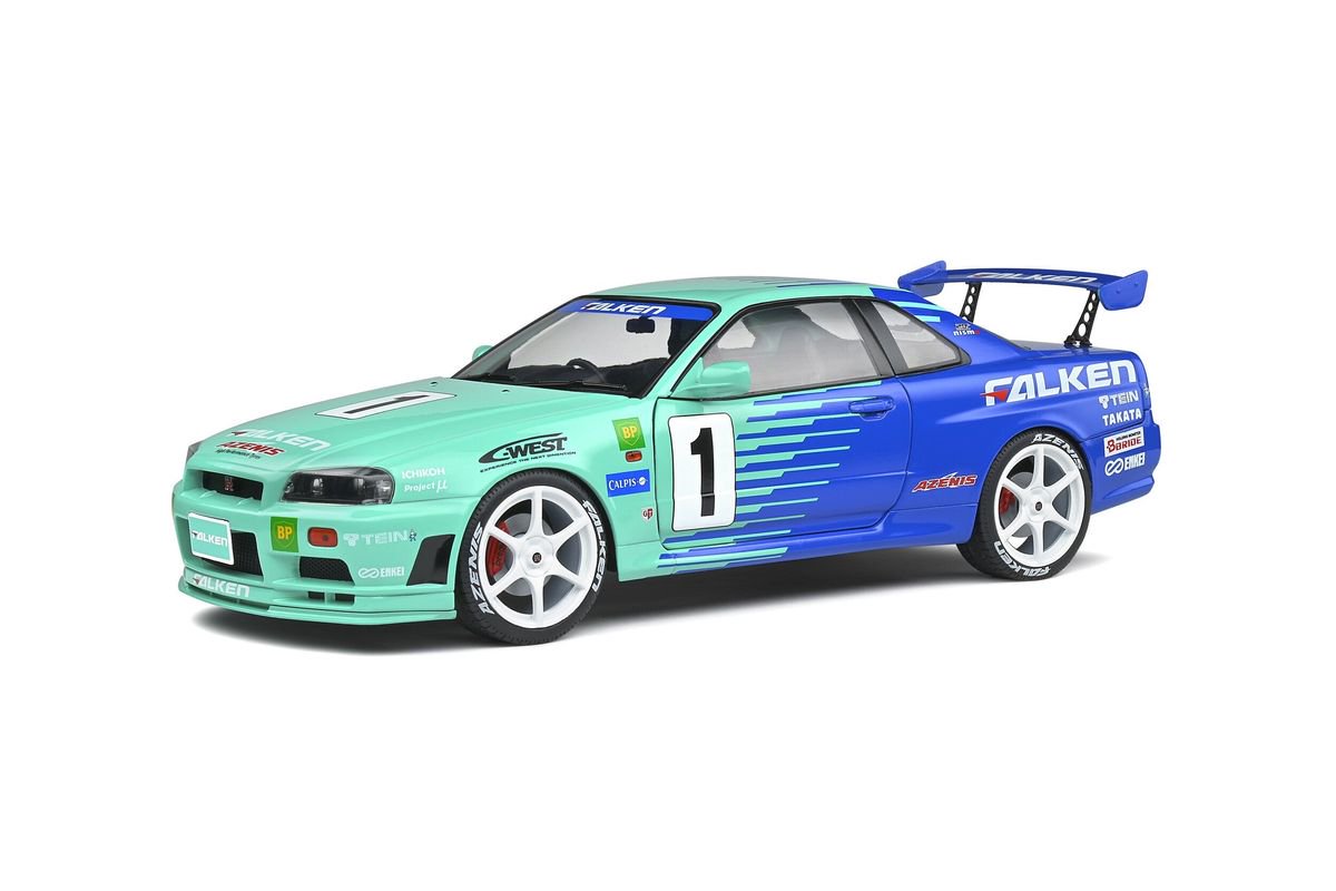 Nissan Skyline (R34) GT-R JGTC 2001 (1999) 1:18 Solido