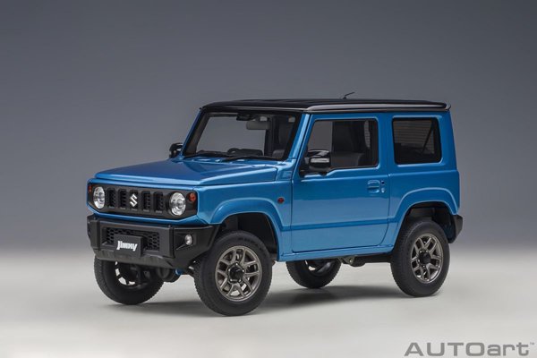 Suzuki Jimny (JB64) (Brisk Blue) 1:18 AutoArt