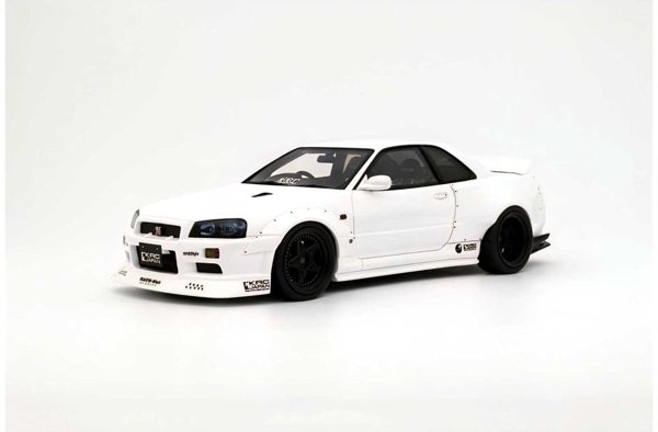 Nissan Skyline GT-R (BNR34) by KRC 1:18 OttoMobile