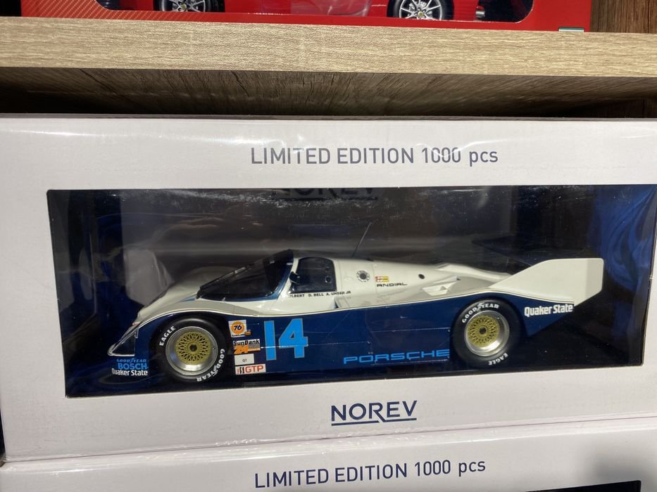 Porsche 962 C #14 macheta auto din metal scara 1:18