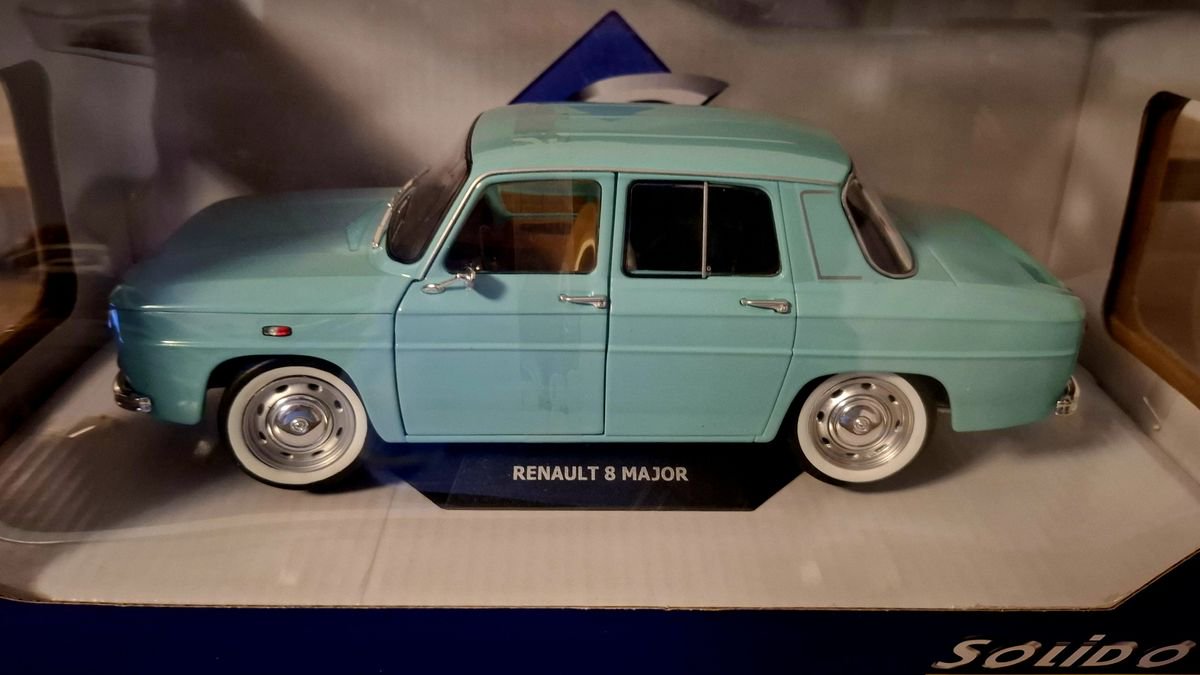 Renault 8 Major, Solido, 1:18, NOUA