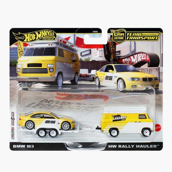 BMW M3 Hot Wheels Team Transport Rally 1:64