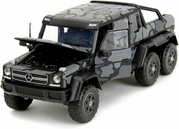 Macheta Mercedes-Benz G63 AMG 6×6 1:24 Jada Toys Pink Slips