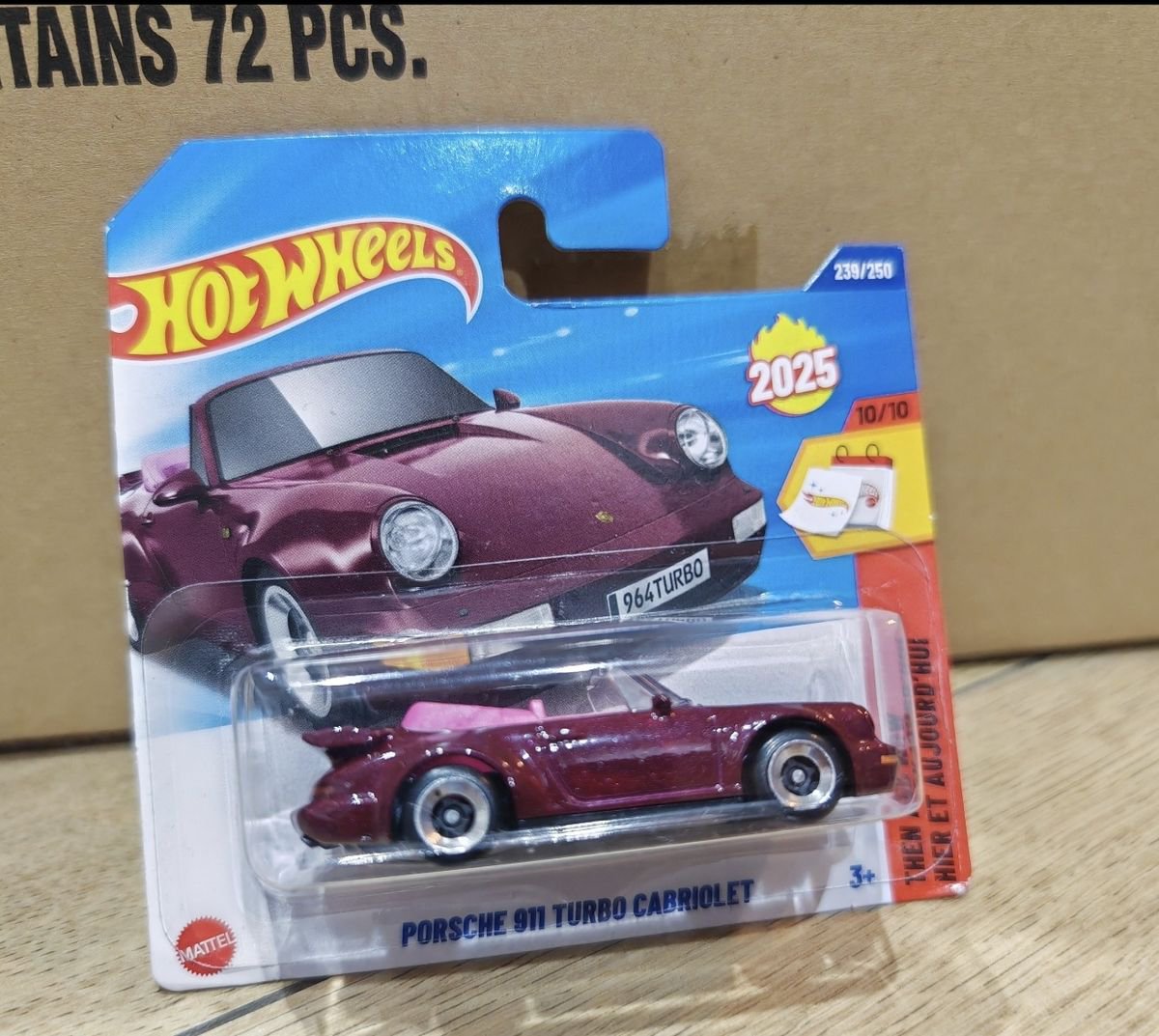 Hot wheels Porsche 911 TURBO Cabriolet mov
