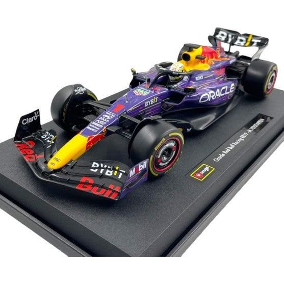 Red Bull RB19 Las Vegas F1 GP 2023 Max V. 1:18 Bburago