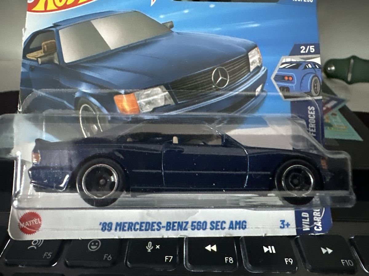 Mercedes Benz 560 SEC AMG Hot Wheels