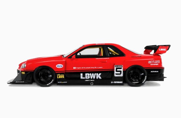 Nissan Skyline LB-ER34 Super Silhouette 1:18 GT Spirit