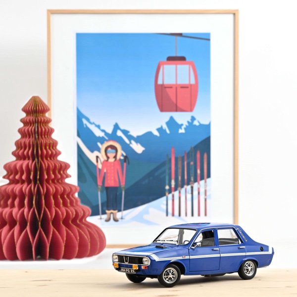 Renault 12 Gordini without bumper (1971) 1:18 Norev