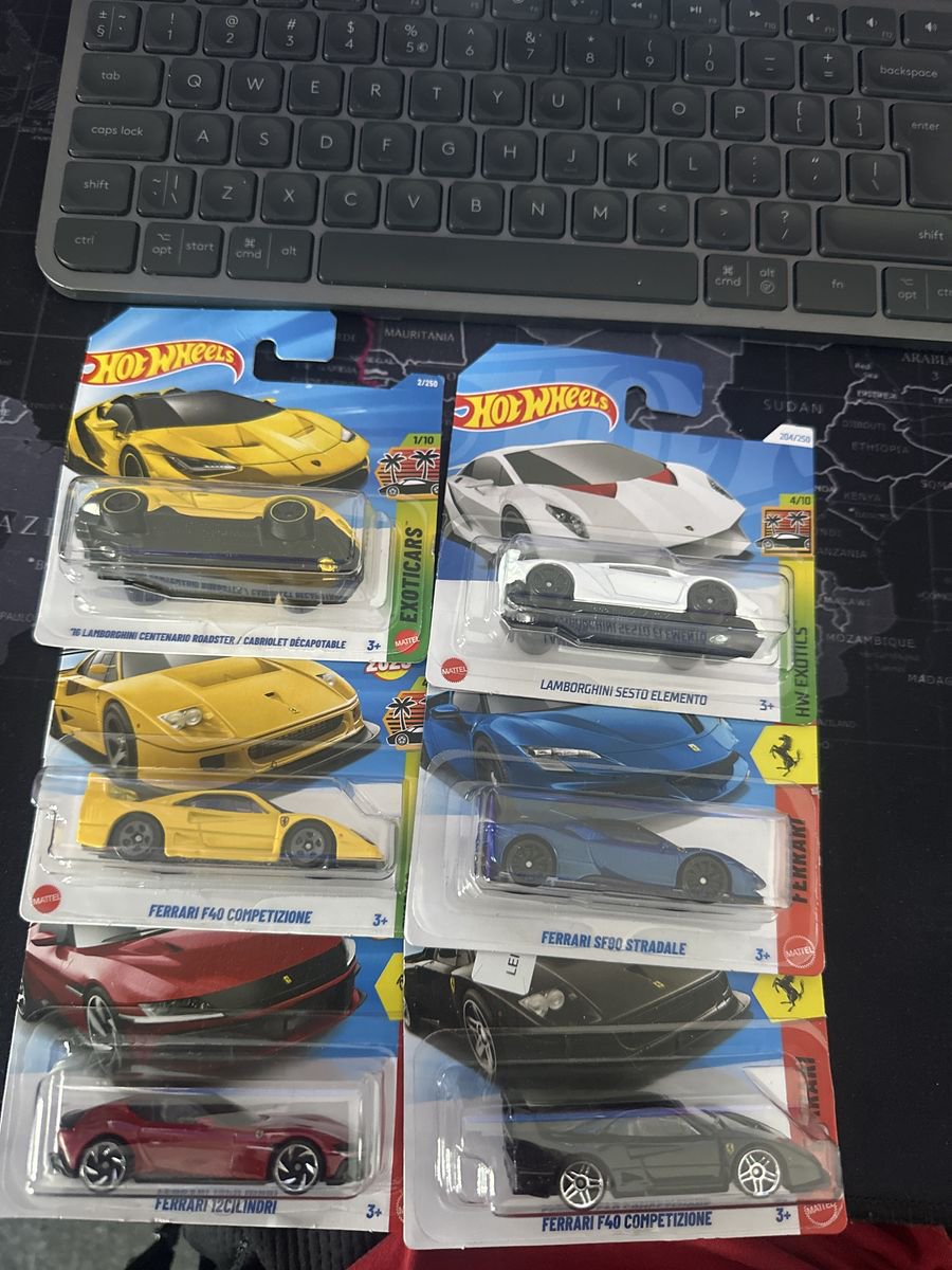 Hot Wheels Ferrari Lamborghini Pack