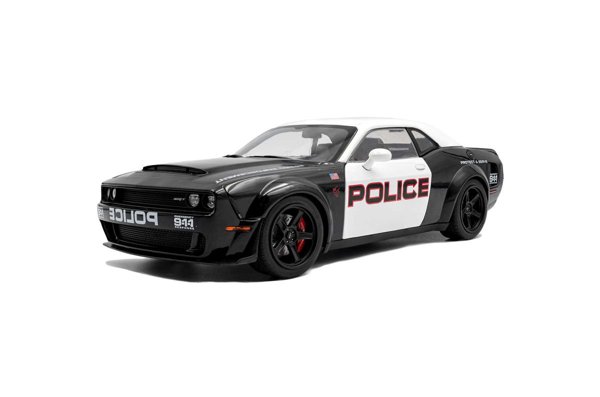 Macheta Dodge Challenger R/T Scat Pack Widebody 2023 „Highway Police” 1:18 Solido