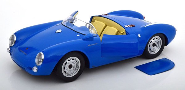 Porsche 550A Spyder 1956 albastru 1:12 KK-Scale