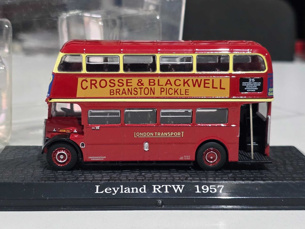 Macheta colectie 1/72 Deagostini Atlas Bus Leyland RTW 1957