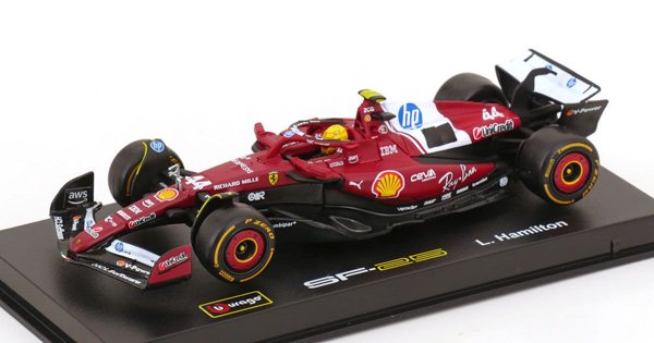 Ferrari SF25 No.44 L. Hamilton (2025) 1:43 Bburago Signature