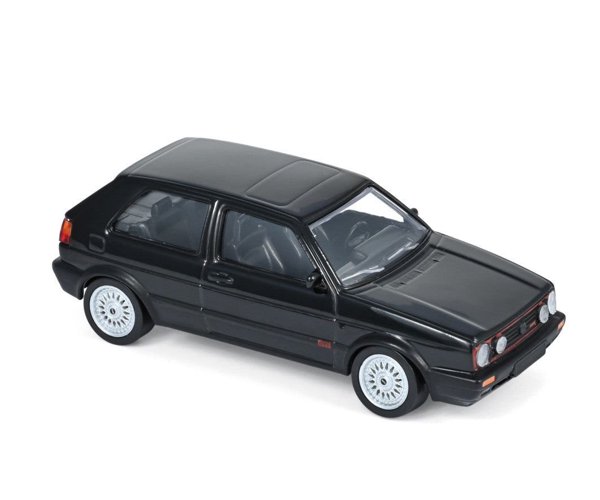 Volkswagen Golf Gti G60 1990 Black Jet-car 1:43 Norev
