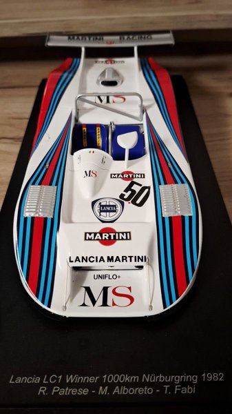 Macheta Lancia LC1 Spark 1:18 NOU