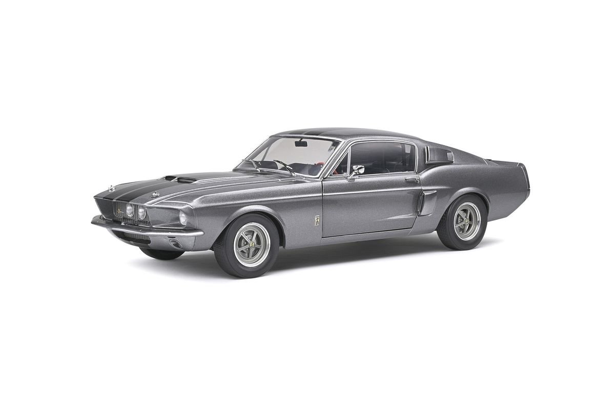 Ford Shelby GT500  Gray & Black Stripes  1967 1:18 Solido