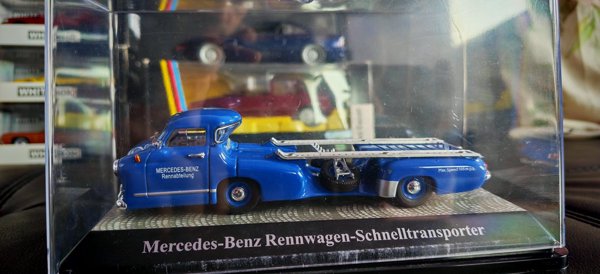 Mercedes "Blue Wonder". 
