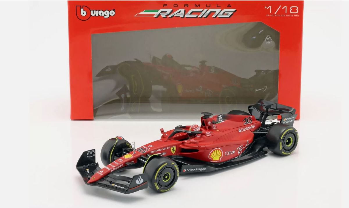 Ferrari F1-75 #16 Formula 1 2022 C. Leclerc  1:18 Bburago