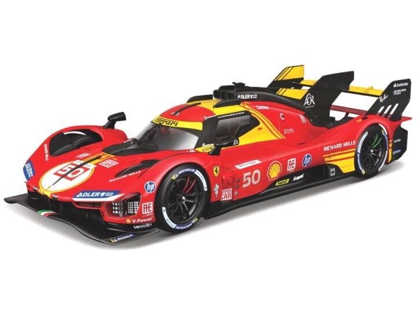 FERRARI Ferrari 499P #50 FUOCO/NIELSEN/MOLINA WINNER 24H LE MANS 2024 1:24 Bburago