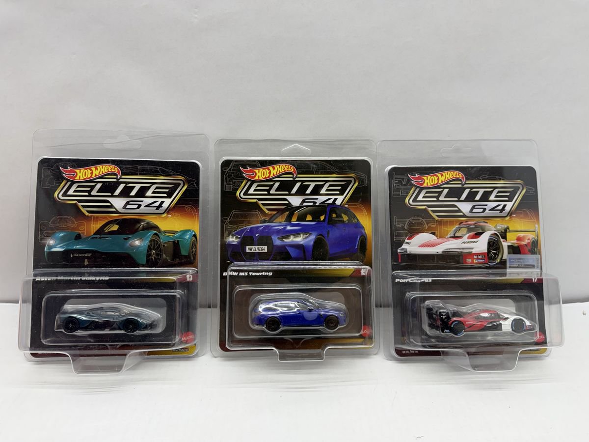 HOT WHEELS ELITE 64 Bmw Aston Martin Porsche  macheta auto scara 1:64