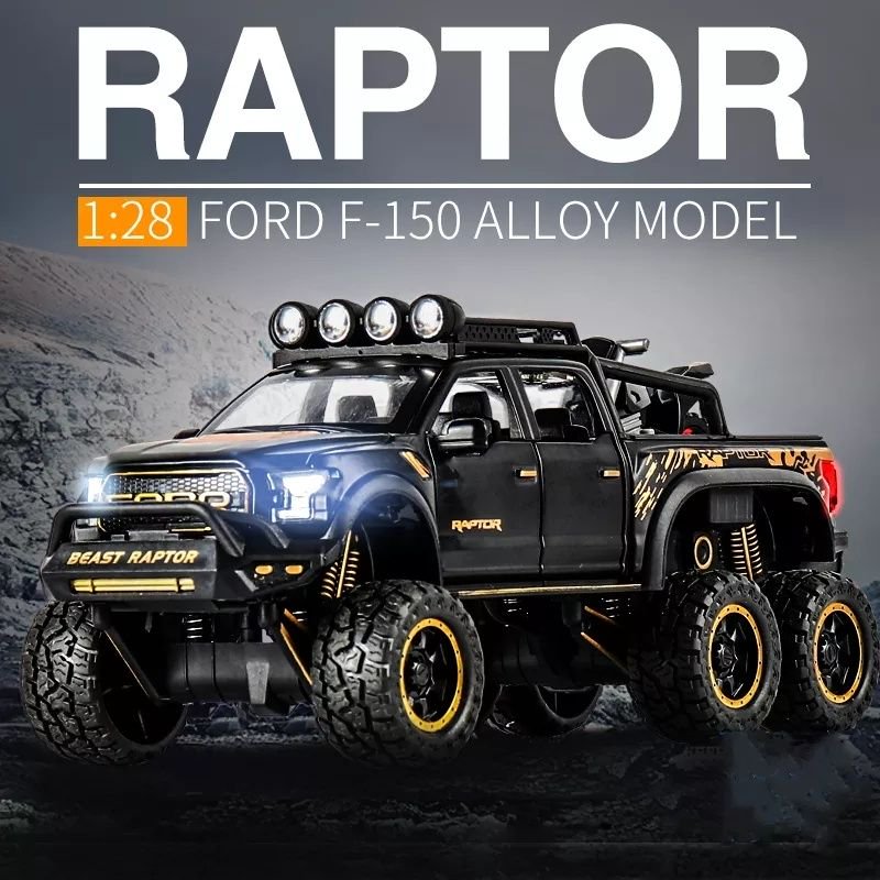 Ford Raptor 6x6 1:28