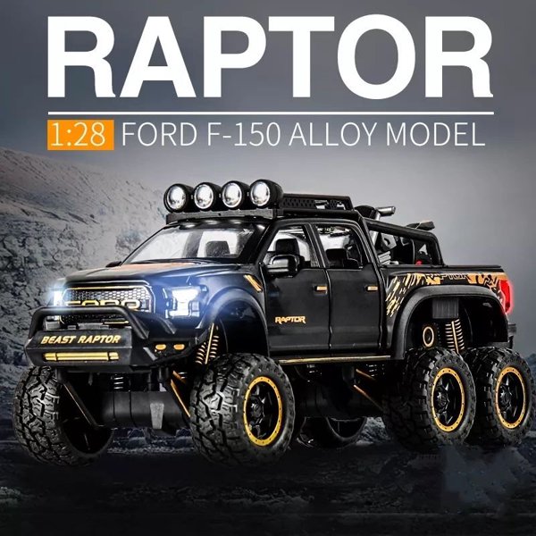 Ford Raptor 6x6 1:28