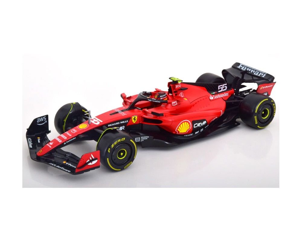 Ferrari SF23 #55 Formula 1 2023 C. Sainz 1:18 Bburago